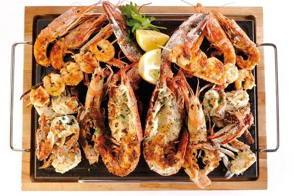 Grigliata di pesce e frutti di mare - Trattoria La Romagnola